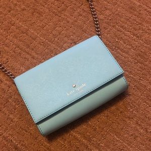 Blue Kate Spade Crossbody Handbag